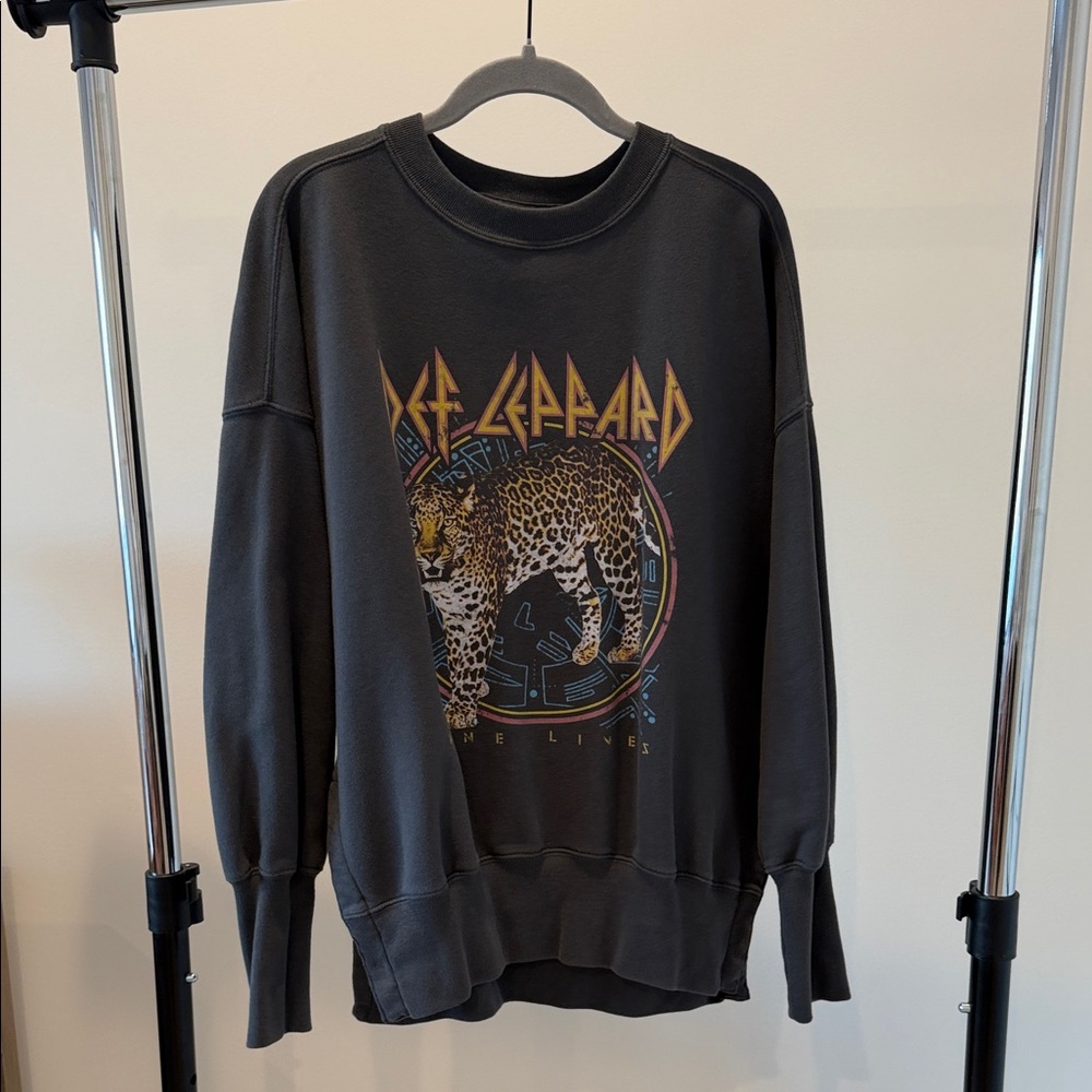 Abercrombie & Fitch Women’s Oversize Split Hem Tunic Sweatshirt